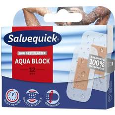 Plaster Salvequick Aqua Block 12-pack
