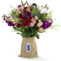 Purple Flowers Country Living Floral Collection Large Bouquet 25