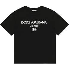 Girls Tops Children's Clothing D&G Kid's Logo Cotton Jersey T-shirt