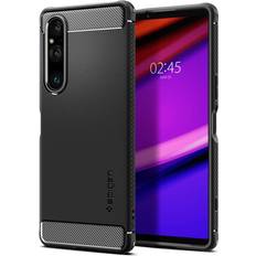 Mobile Phone Accessories Spigen Sony Xperia 1 V Cover Rugged Armor Matte Black