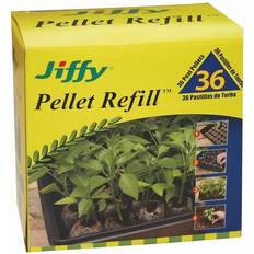 Jiffy Pots, Plants & Cultivation Jiffy j3r36 biodegradable plastic plant pellet refill