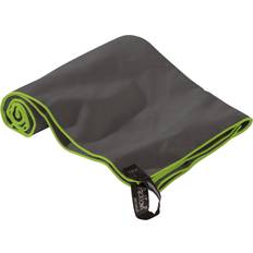 Lakenposer PackTowl Personal Quick Dry Microfiber Towel for Camping, Yoga, and Sports, Charcoal, Hand 16.5 x 36 Inch