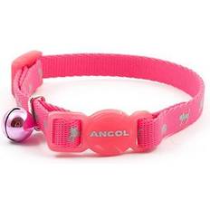Ancol Warnschutz-Kätzchenhalsband, Neon-Pink