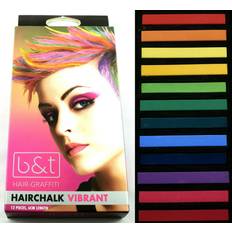 Haarkreiden Haarkreide Set Vibrant 12 Farben auswaschbar