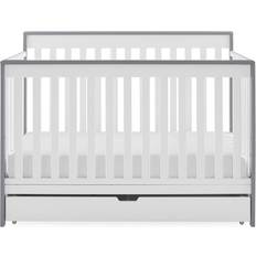 Delta Children Mercer Deluxe 6-in-1Convertible Crib with Underdrawer Storage 30.5x54"