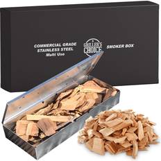 Smoker Boxes s Choice Smoker Wood Chip Box for BBQ Grill. Chips the Best Tasting