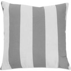 Majestic Home Goods Outdoor Vertical Stripe Extra Large Complete Decoration Pillows Gray, White (50.8x)