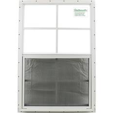 White Firewood Shed X Shed Window Frame Safety/TEMPERD