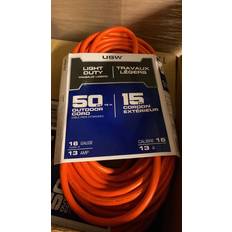 US Wire & Cable Corporation 50 Indoor/Outdoor Extension Cord Red