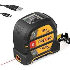 Prexiso Laser Tape Measure 2-in-1 Measure Tape Measure