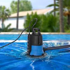 Swimming Pools & Accessories OutSunny 1/4 hp submersible swimming pool cover pump w/ 33' power cord, 1050 gph