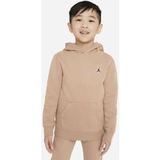 Beige Tops Children's Clothing Jordan Boys Preschool Essentials Pullover Hoodie Boys' Preschool Hemp/Black