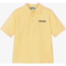 Gelb Poloshirts Kenzo Boy's Logo Polo Shirt - Yellow