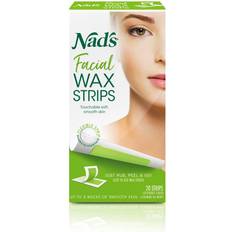 Nad's s Facial Wax Strips Women Hair Removal Waxing Kit 20 Count