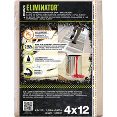Eliminator 4 W X Grade Butyl Coated Drop Cloth White
