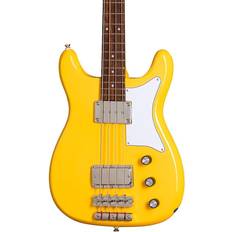 Epiphone Electric Basses Epiphone Newport Electric Bass Guitar Sunset Yellow