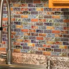 Interior Details Art3d 10-piece peel & stick kitchen backsplash tile Wall Decor
