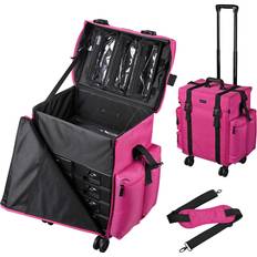 Beauty Cases BYOOTIQUE Soft Sided Rolling Makeup Case 1680D Oxford Bag