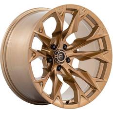 Fuel 18" - Bronze Car Rims Fuel Off-Road D805 Flame Wheel, 20x9 with 5 on Bolt Pattern Platinum