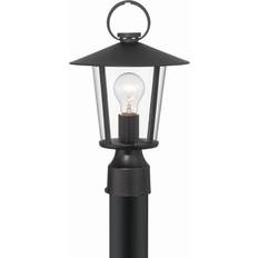 Black - Outdoor Lighting Floor Lamps & Ground Lighting Crystorama Group AND-9207-CL Andover Lamp Post