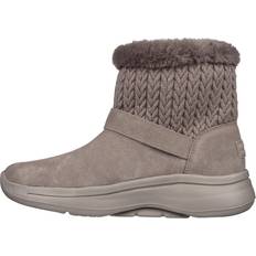 Boots Skechers Performance Go Walk Arch Fit Boot-True Embrace Women's Dark Taupe