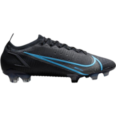 Nike Mercurial Vapor 14 Elite FG - Black/Iron Grey/Light Blue