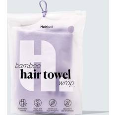 Hårturbaner Hairlust Bamboo Towel Wrap, Purple 1 stk