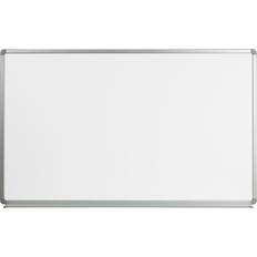 Whiteboards Flash Furniture YU-90X150-WHITE-GG 5' W H Magnetic Marker