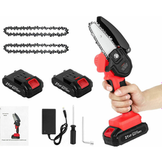 Cordless mini chainsaw Chainsaws 21V Handheld Cordless Electric Mini Chainsaw with 2 Battery