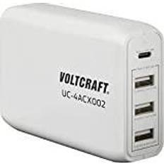 Usb lader Voltcraft USB-Lader 62W Power Delivery 62 W USB Ladegerät, Weiss