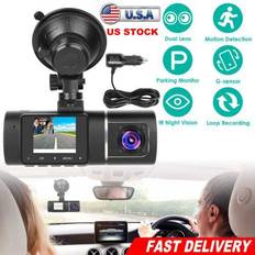 iMounTEK FHD 1080p Car DVR Dash Camera 4 3 Lens Vehicle Driving Recorder