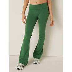 Pink Pants Pink Cotton Foldover Flare, Green, Women's Bottoms
