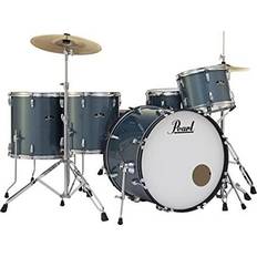 Drums & Cymbals Pearl Roadshow RS525WFC/C 5-piece Complete Drum Set with Cymbals Aqua Blue Glitter