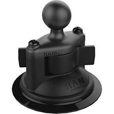 Ram RAP-B-224-2U Twist-Lock Low Profile Suction Cup Base with 1 Ball