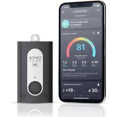 Atmotube Pro Wearable Portable Air Quality Monitor and Tracker for Temperature and Humidity