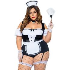 French maid costume Leg Avenue Women Plus French Maid Costume