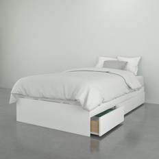 Beds & Mattresses Nexera Twin Bed Frame with 3