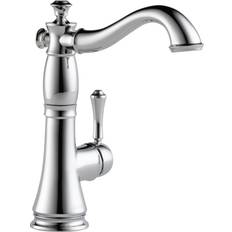 Stainless Steel Faucets Delta Cassidy Single Handle Stainless Steel