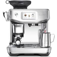Breville Integrated Coffee Grinder - Integrated Milk Frother Espresso Machines Breville Barista Touch Impress