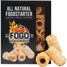 Starters FOGO Premium Hardwood Lump Charcoal Fogostarters Natural Fire Starters 30 Count Box