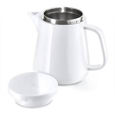 Tchibo 609180 Kaffeebereiter Weiß/Silber