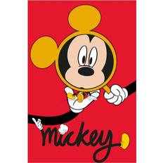 Gelb Plakate & Poster Komar Mickey Mouse Magnifying Glass 70.0