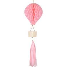 Rosa Øvrig innredning PartyDeco Honeycomb Luftballon, Pink