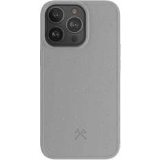 Apple iPhone 13 Pro Max Handyhüllen Woodcessories MagSafe Bio Case AM iPhone 13 Pro Max Grey