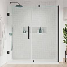 Black Shower Systems OVE Decors H Shower Kit Pivot Shower Black