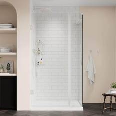 Thermostat Shower Sets OVE Decors H Corner Shower Kit Shower Gray