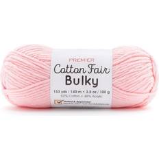 Premier Yarns Cotton Fair Bulky Yarn-Ballet Pink