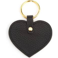 Keychains Heart Shaped Key Chain - BLACK