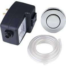 Scrappy Garbage Disposal Air Switch Kit with Chrome Button Top