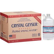Bottled Water Crystal Geyser Natural Alpine Spring Water 128.0 24